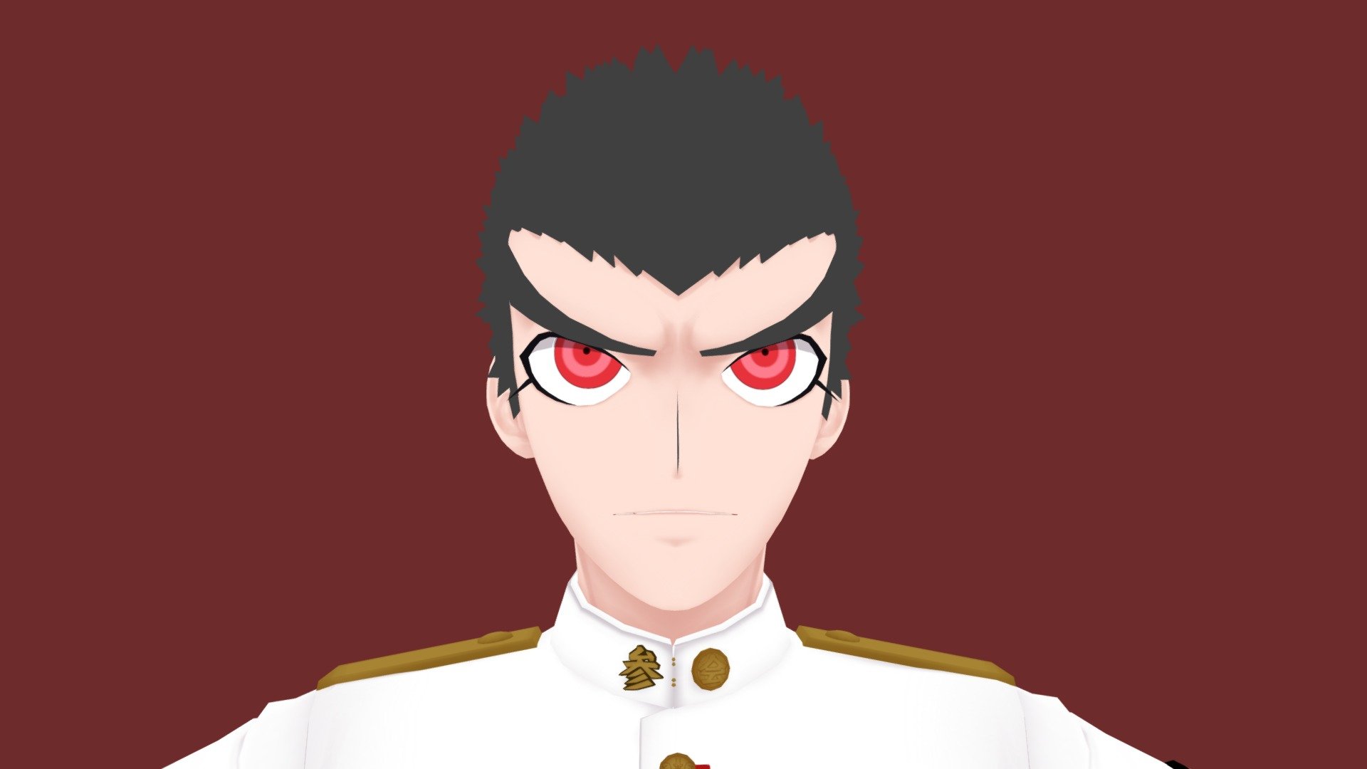 Kiyotaka Ishimaru - Download Free 3D Model By ANIMEGIRLIE1212 [67efac9 ...