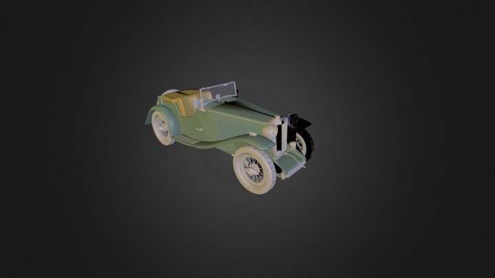 MG TA 1938 3D Model