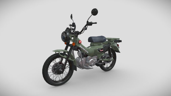 Honda Trail 125 ABS 3D Model