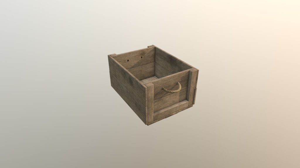 Wooden crate