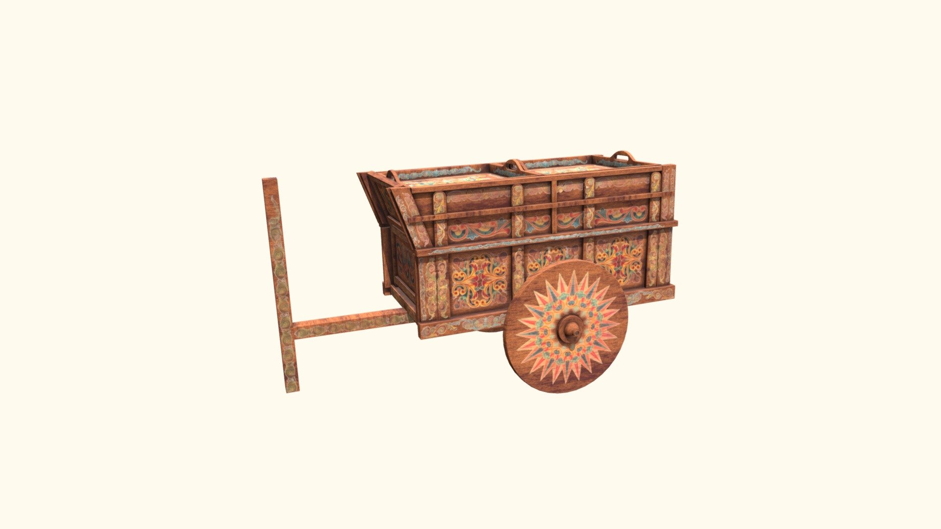 Ottoman - Xe Vận Chuyển Cà Phê (HVK584)
