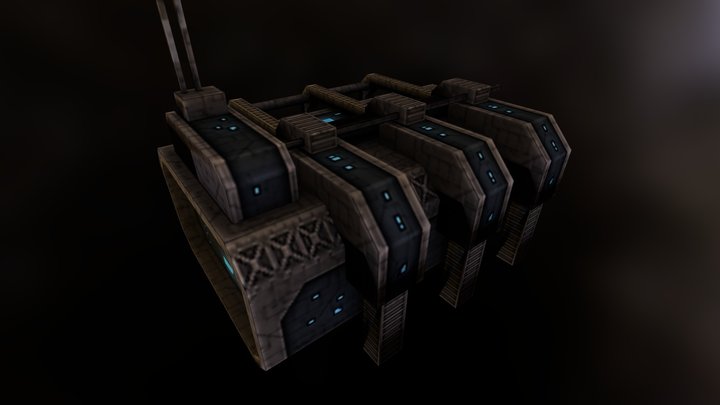 Space Station 3D Model