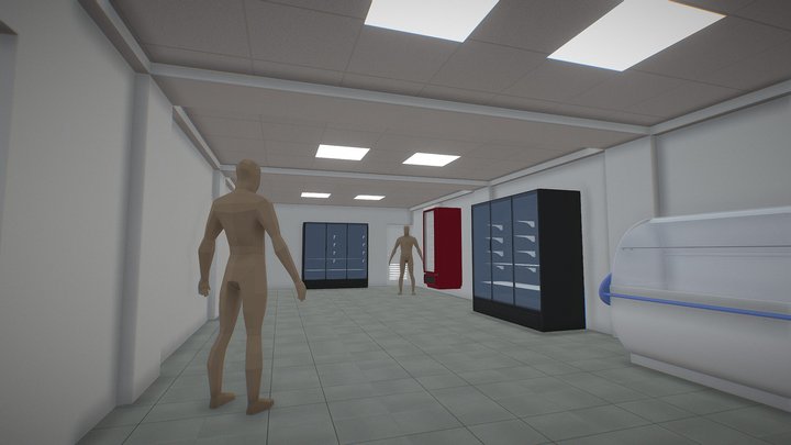 Magazin Gabrovo 3D Model