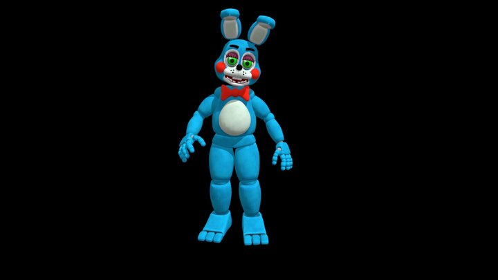 Toy Bonnie FNAF AR 3D Model