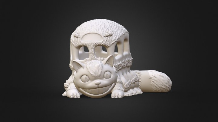 Catbus(My Neighbor Totoro) 3D Model
