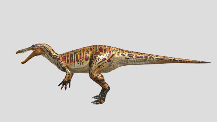 Orange Suchomimus JWCT – Modello 3D gratuito STL