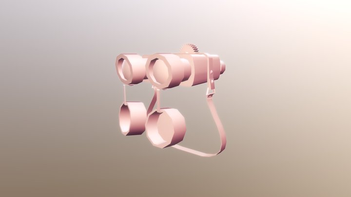 Binoculars 3D Model