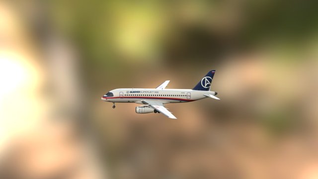 Ssj100 3 3D Model