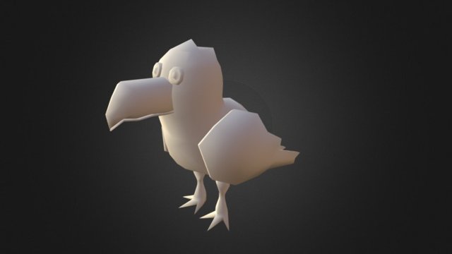 Crow WIP 3D Model