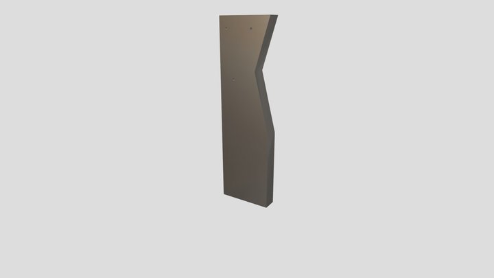 Ножка для телеги 3D Model