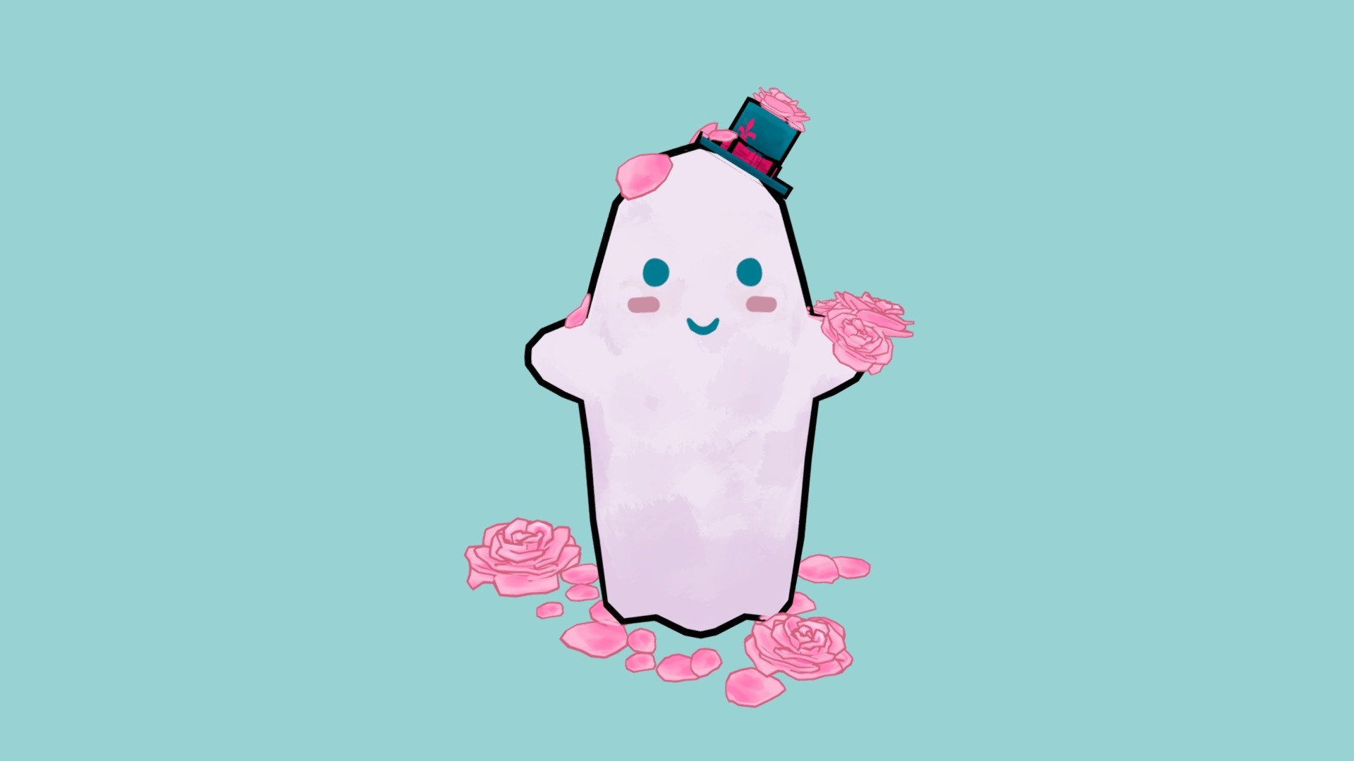 Day 6 - Ghostie - 3D Inktober 2019