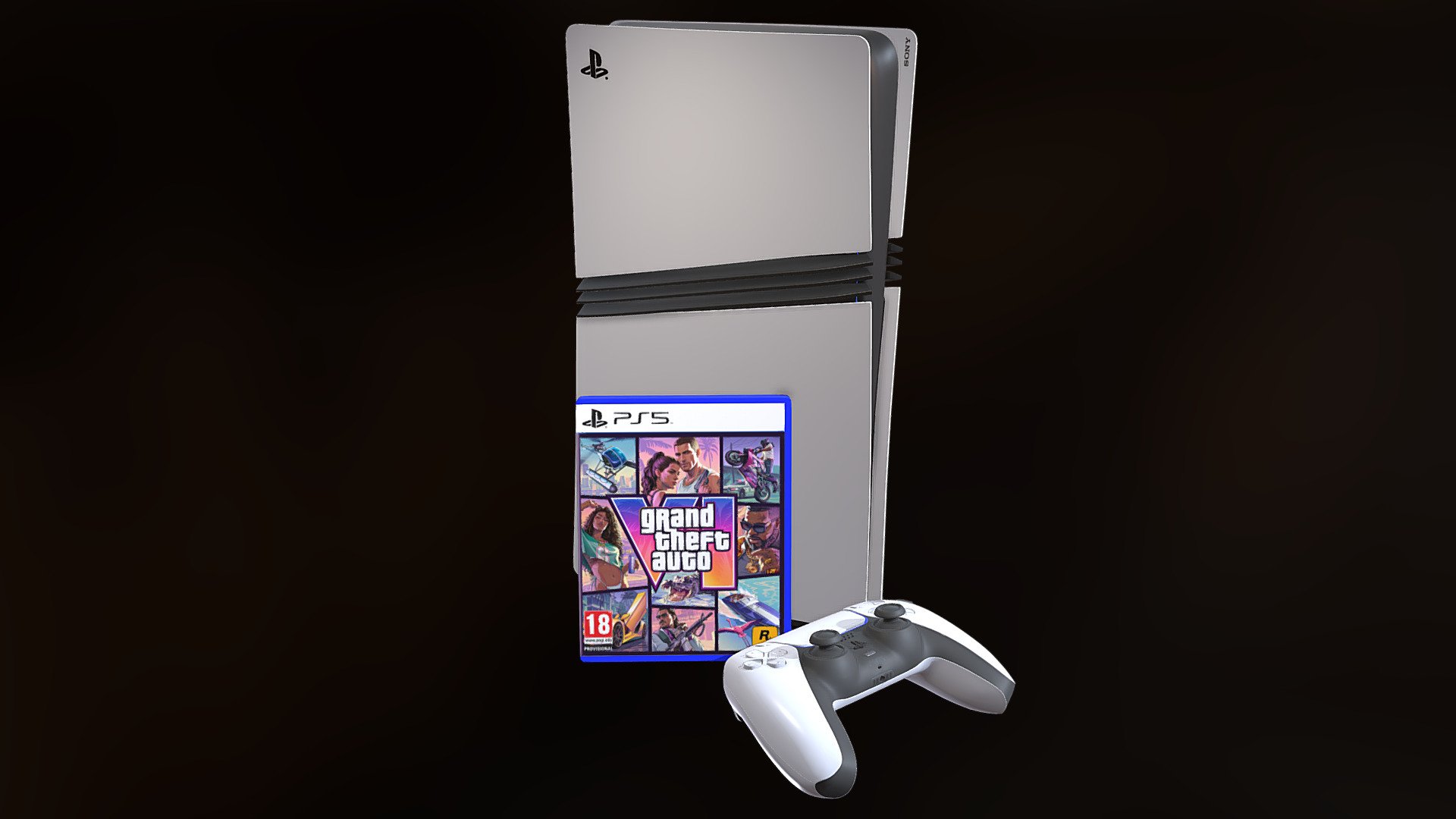 Ps5 & Gta VI - — Sketchfab embed 3D viewer