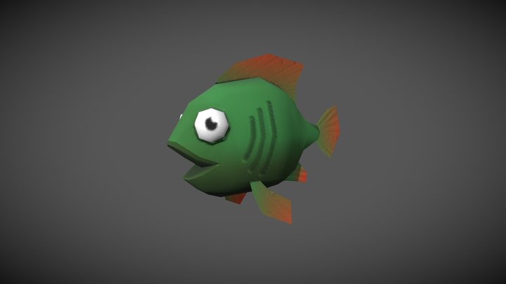 Bubble Fish 254 3D Model