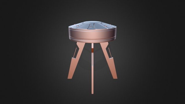 Fuoco warming table 3D Model