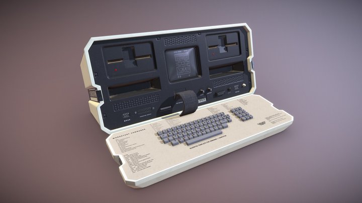 Osborne 1 3D Model