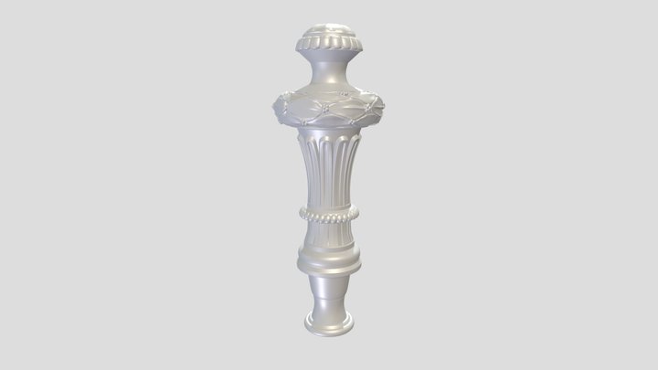 Fontaine Sans détails 3D Model