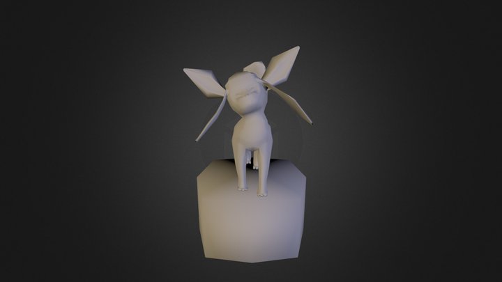 Glaceon 3D Model
