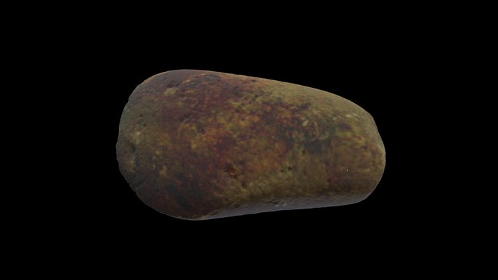 hacha_granito_limpia 3D Model