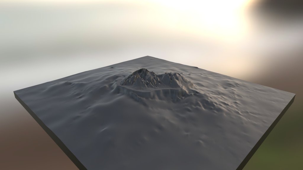 Ile de la Réunion — Sketchfab embed 3D viewer