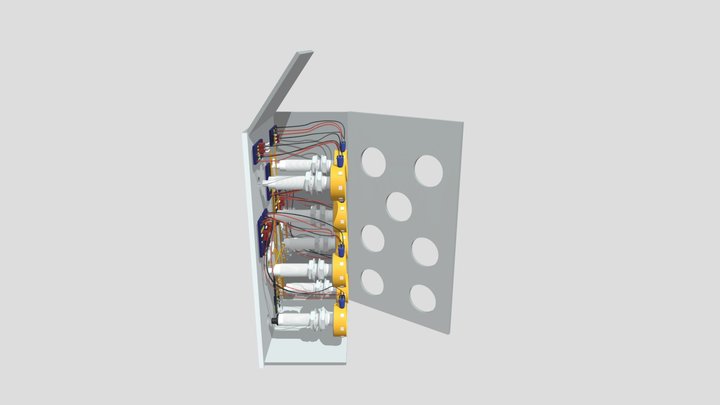 Touchless_Elevator_Buttons_Inside v11 3D Model