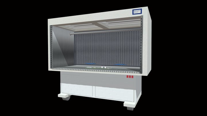Laminar Airflow Workstation (LAFW) 3D Model