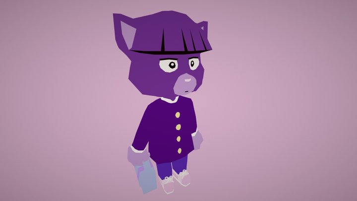 Mob Kitty 3D Model