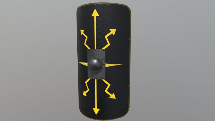 Scutum Shield 3D Model
