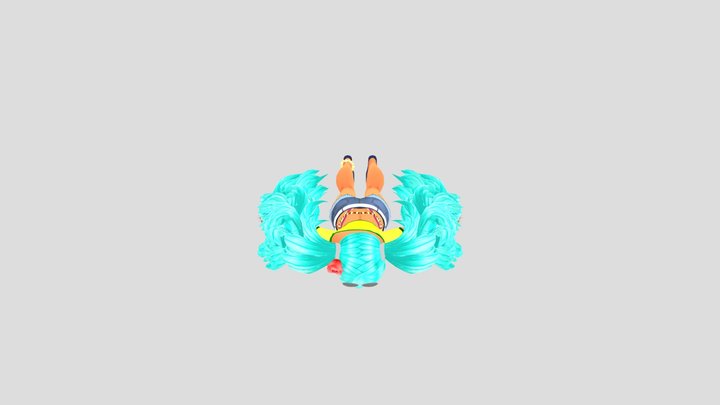Miku brazilian 2025 3D Model