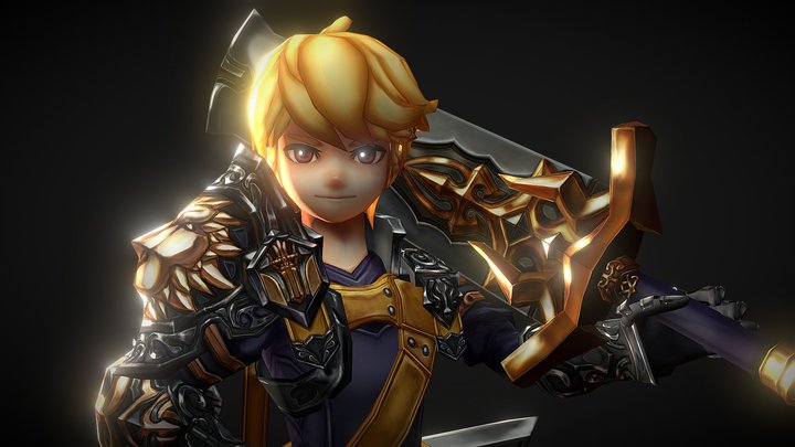 warrior 3D Model