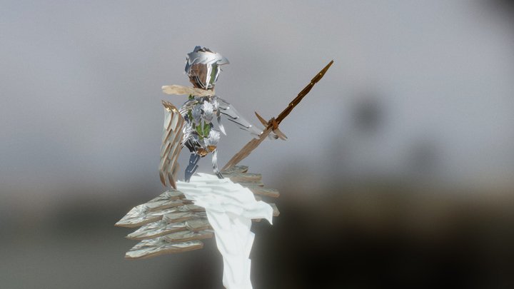 Outlandish Knight 3D Model