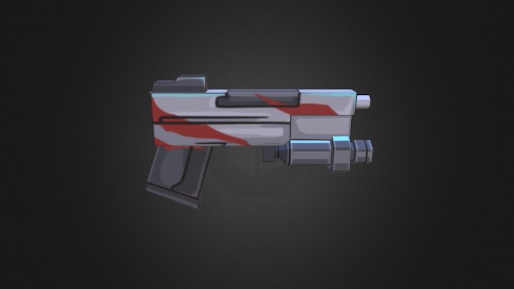 Pistol 3D Model
