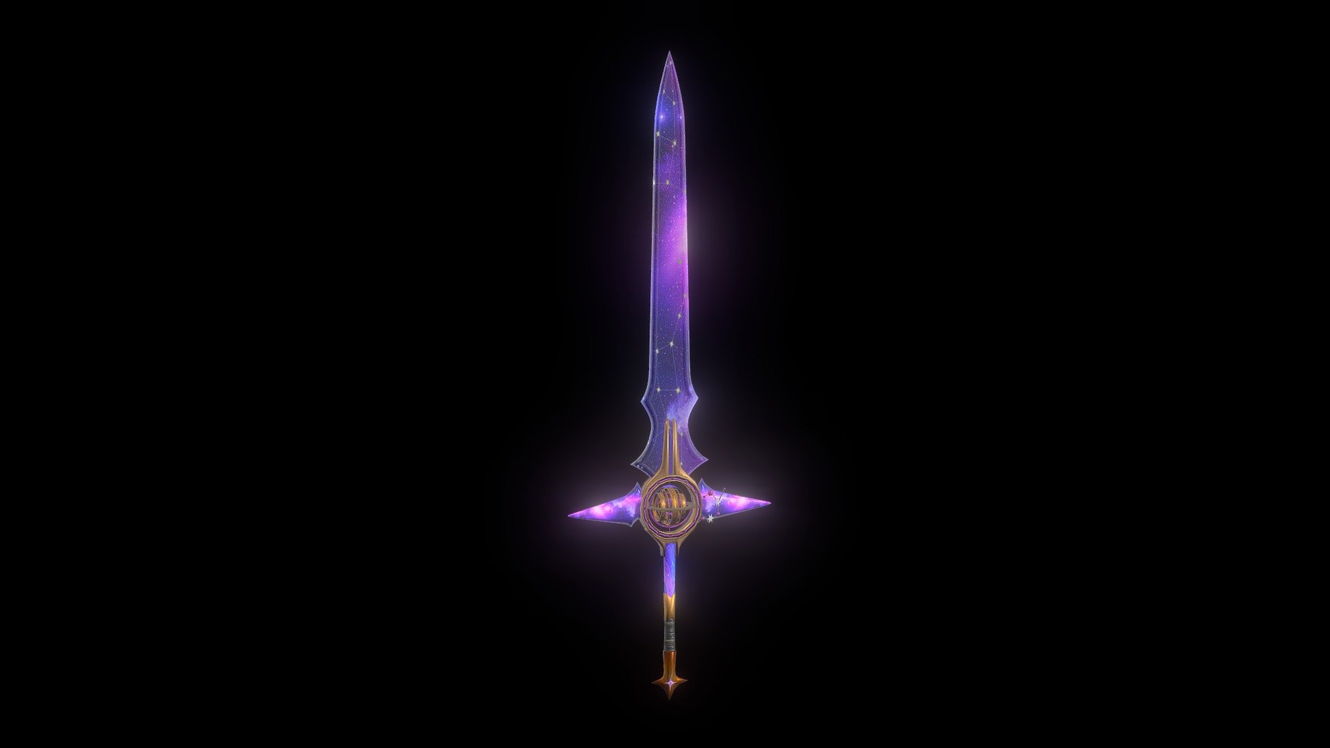 Starlight Greatsword - 3D model by Matt Hazelworth (@MattHazelworth ...