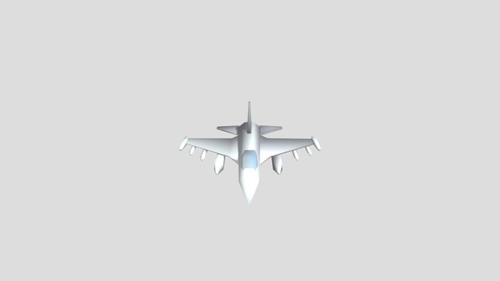 PsX Fighter Jet 3D Model