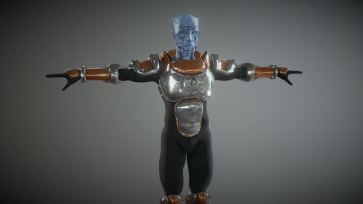 Fedro_Fornara_ZBrush_Character 3D Model