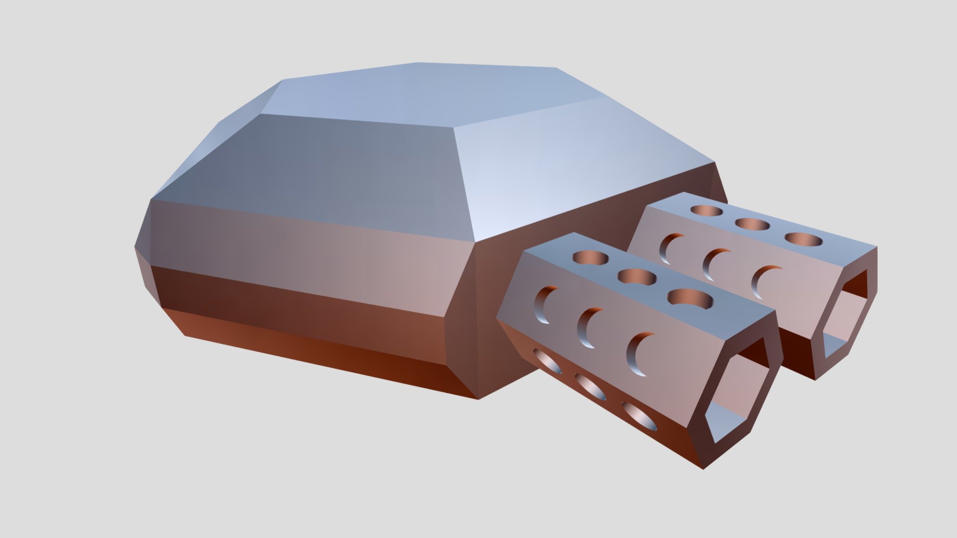 Turret Lot NEW MACHINE GUN (2 OF 5) - Download Free 3D model by Trockk ...