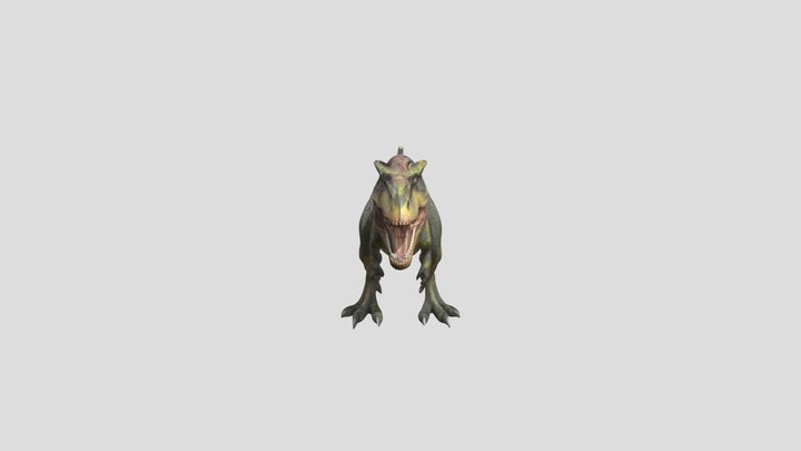 Tyrannosaurus Rex Roar 3D Model