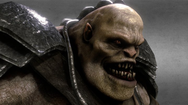 Smasher Orc 3D Model