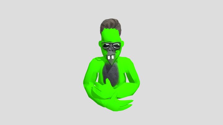 Gorilla Tag NERD! 3D Model