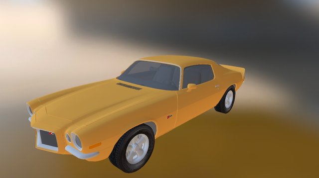 Chevrolet Camaro 1970 3D Model