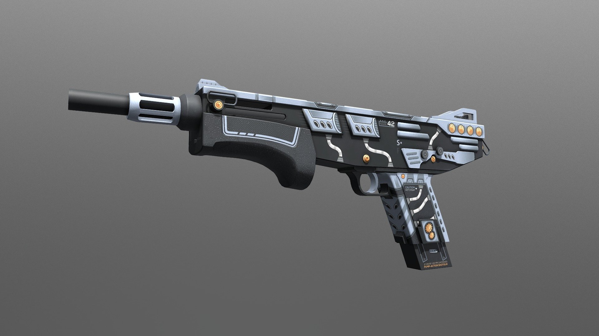 Mag-7 | Constructor (Grey) - 3D model by Hybra (@dragonx1196) [68032ad ...