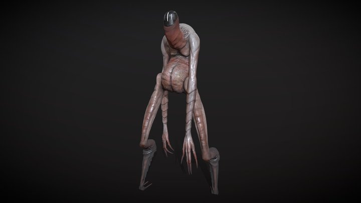 Lanky Creature 👹 3D Model