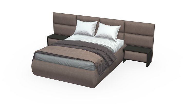 Bed Sicilia 3D Model