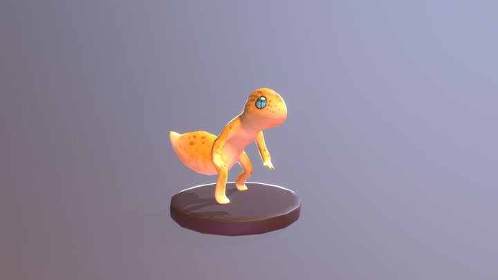 Gecko 3D Model