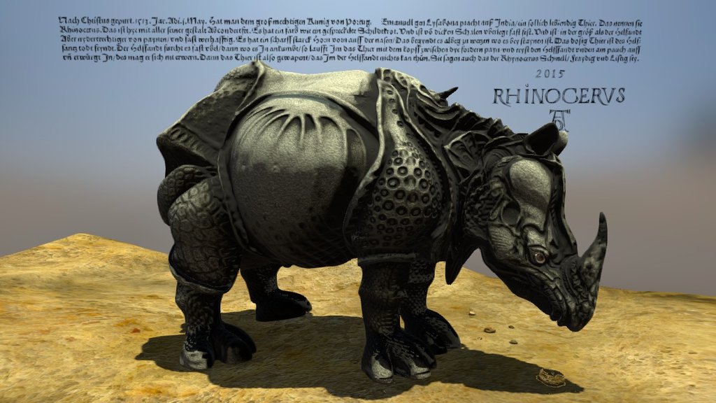 ShukerNature: THREE-HORNED RHINOCEROSES AND ALBRECHT DÜRER'S  SHOULDER-HORNED SURPRISE