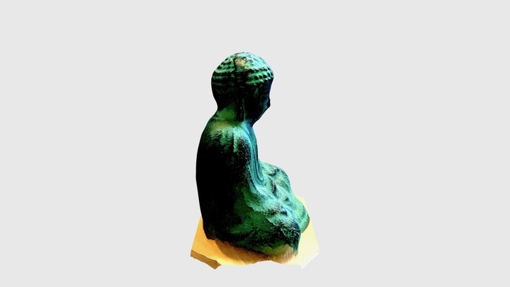 鋳造大仏像 3D Model