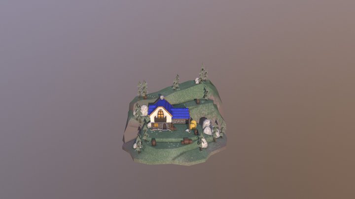 World Of Warcraft Stable 3D Model
