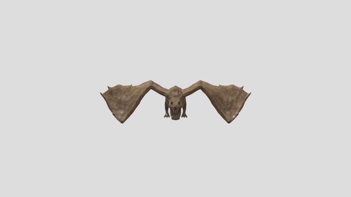 沙塵古龍 3D Model