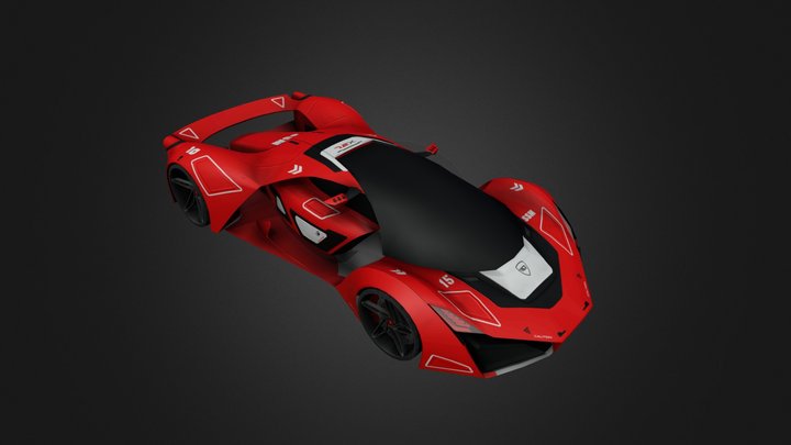 Ferrari(Game car) 3D Model
