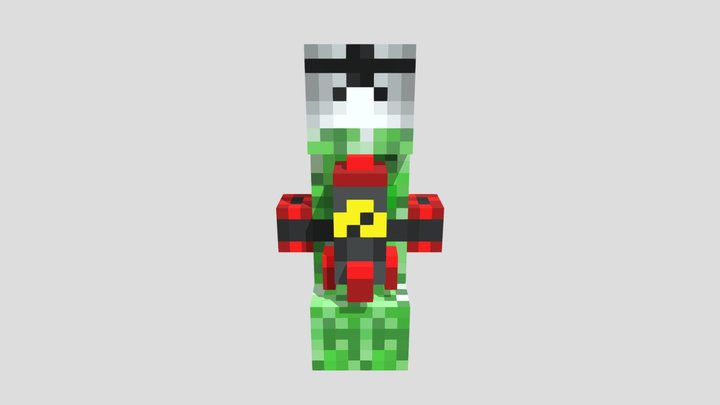 Arabic Creeper 3D Model