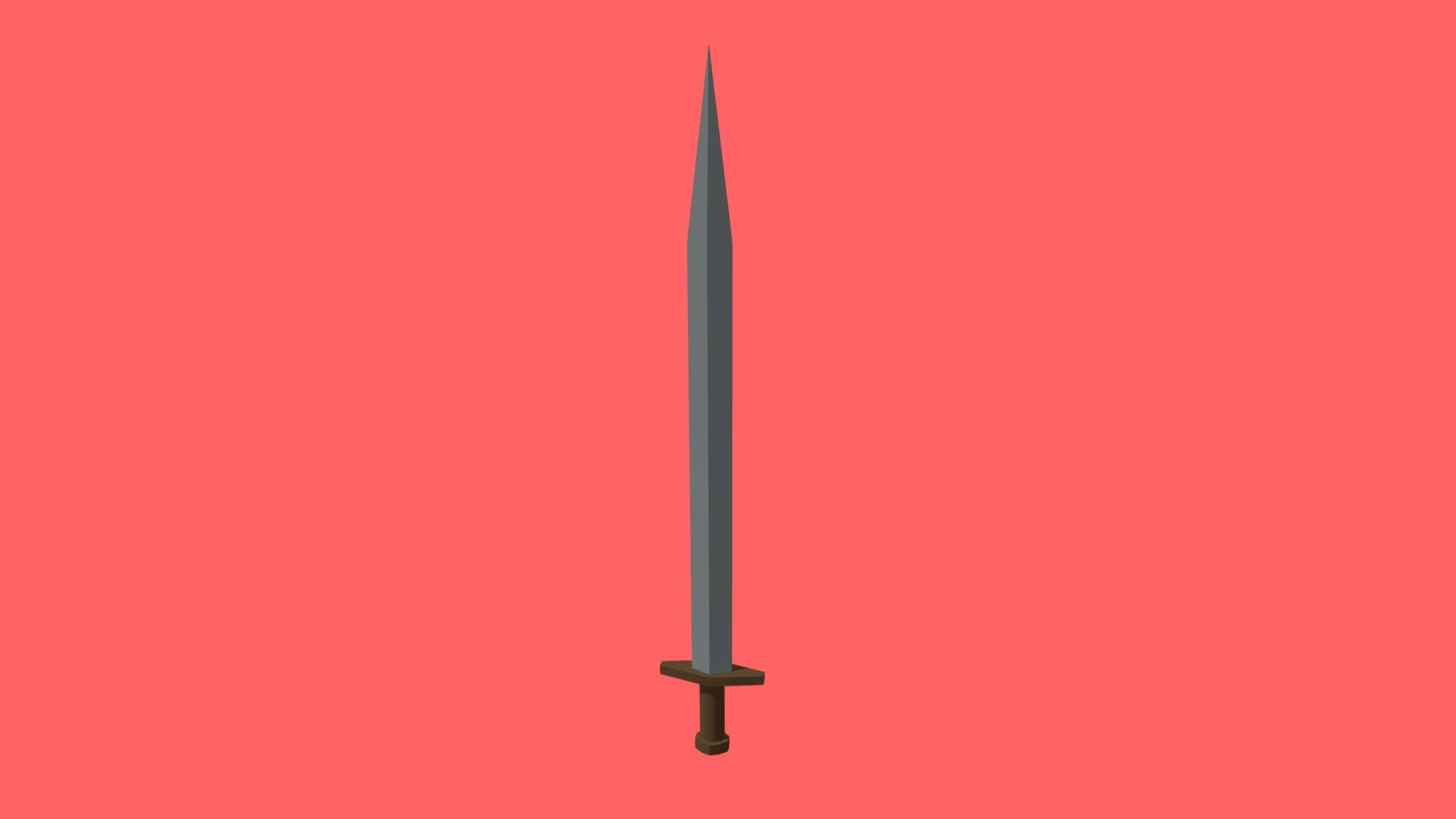 Low Poly Sword